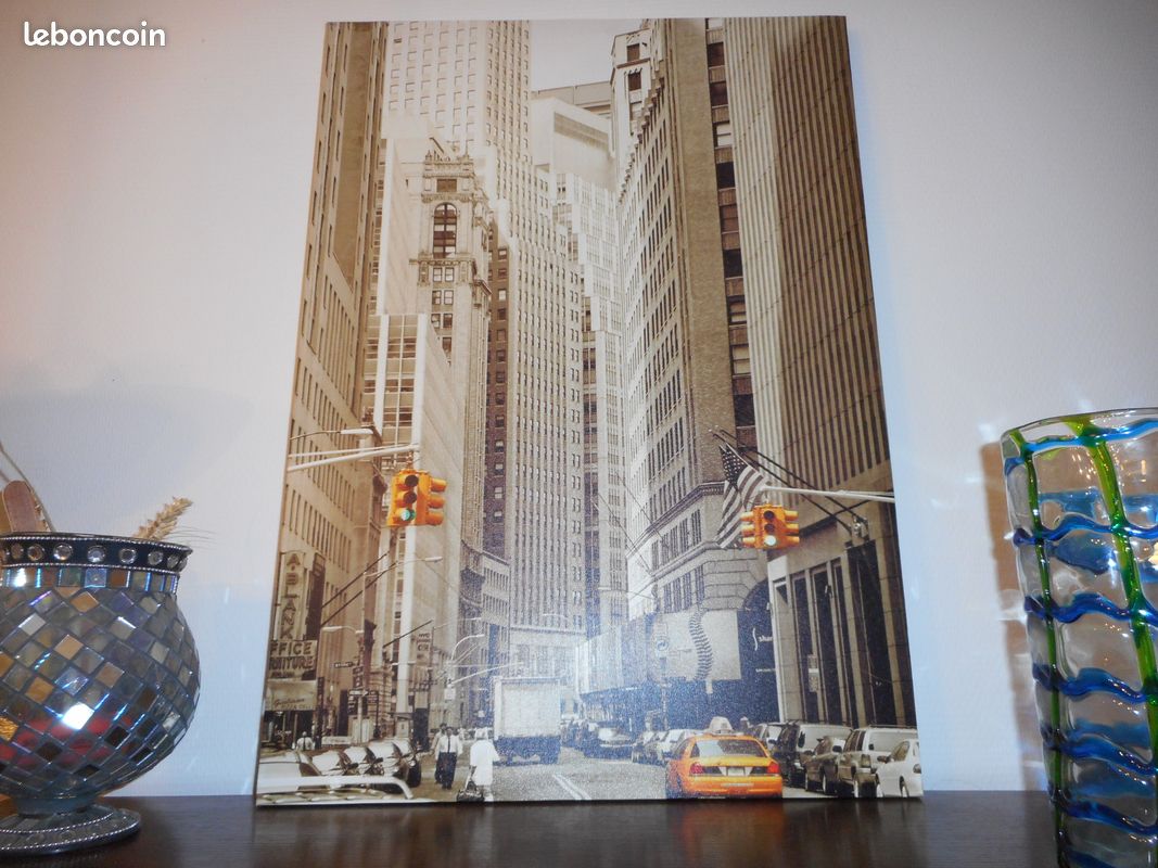 Tableau toile vintage new york (image 3)