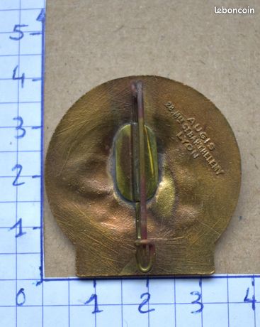 Insigne Broche Vintage SCO Ski Club O (Obernai ?), Ski, Montagne, Lettres MP