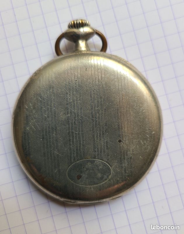 Montre Gousset LIP Argent – Vintage Années 50 – Ne Fonctionne Pas – Pièce Collector