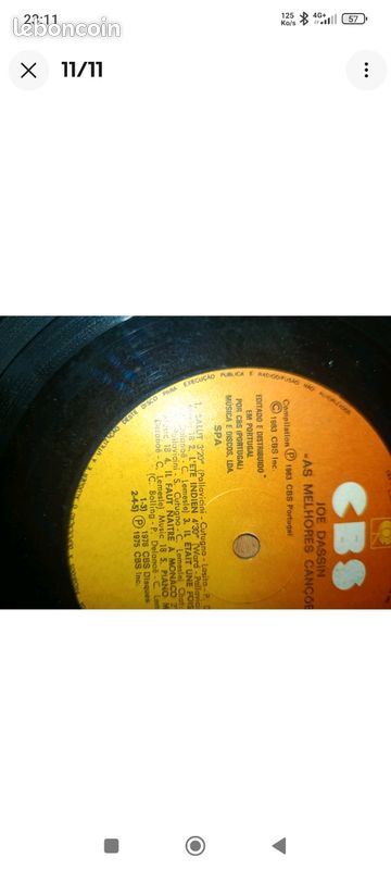 33 Tours Joe Dassin as melhores cancaoes import Portugal (image 11)