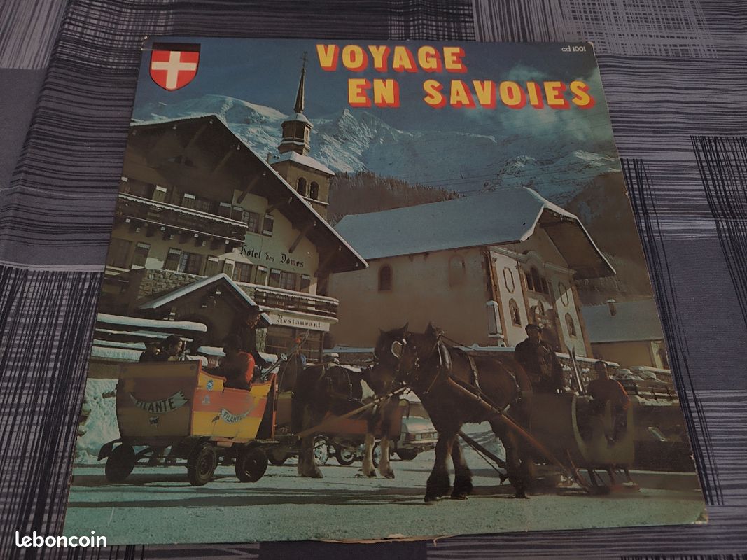 Vinyl vintage "Voyage en Savoies" (image 1)