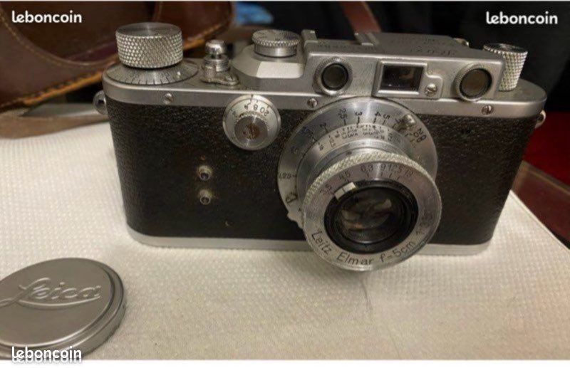 Appareil Photo Leica IIIA De 1935 - Télémétrique Argentique - Numéro 170885