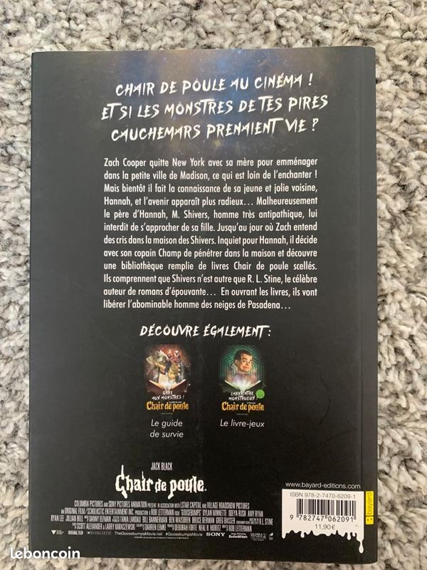 Livre "Chair de poule" (image 2)