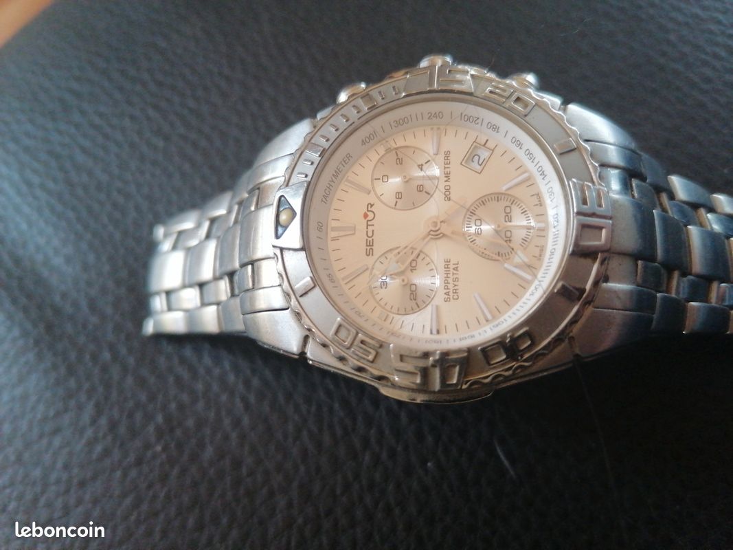 Montre Chronographe Sector 650 - Swiss Made - Verre Saphir (image 5)