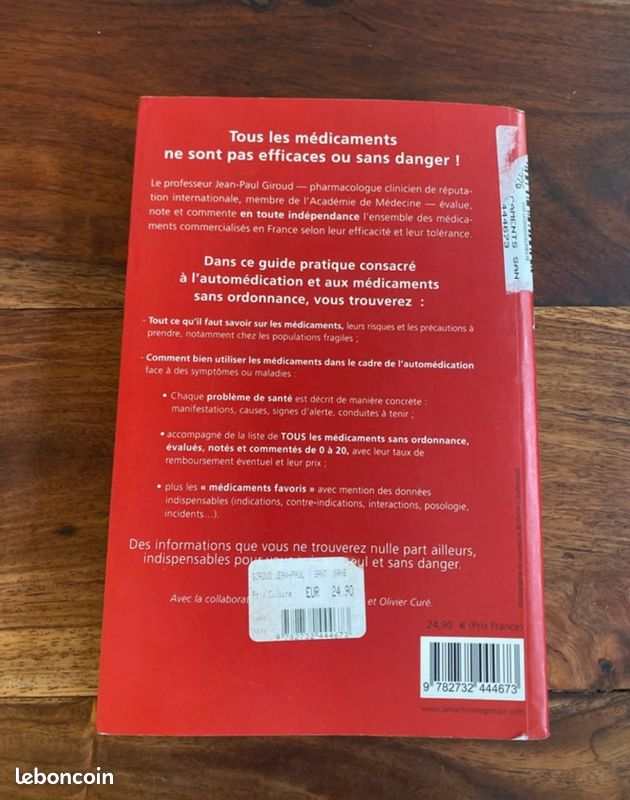Livre Médicaments sans ordonnance les bons et les mauvais (image 5)