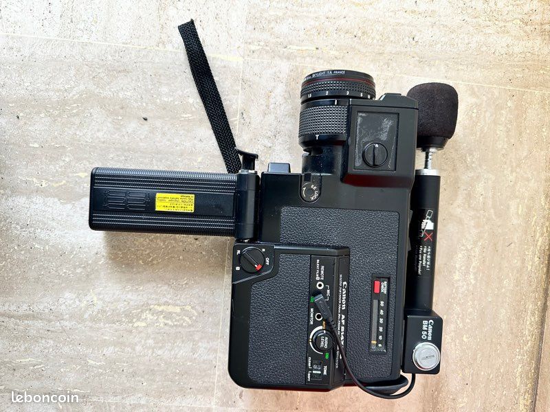 Caméra sonore film super 8 Canon Canosound 514 XL S - Ressourcerie
