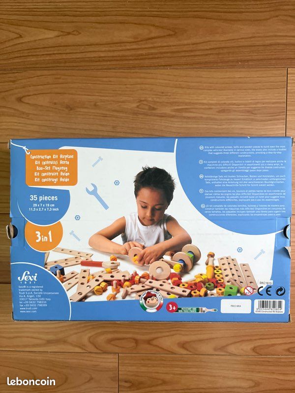 Bricolage Modèle Avion Jouets Educatifs En Bois Avion Energie Solaire ... pas cher