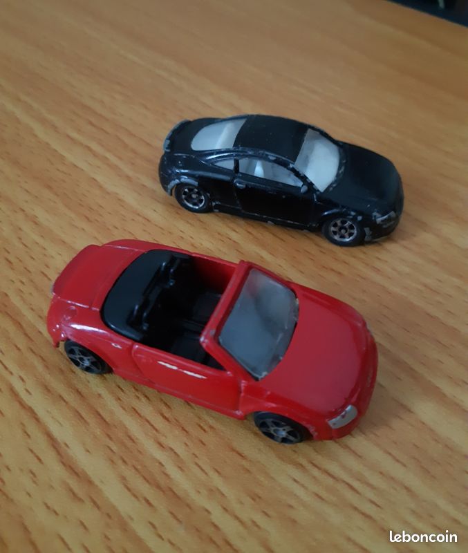 Lot 2 Audi TT Miniatures (image 1)