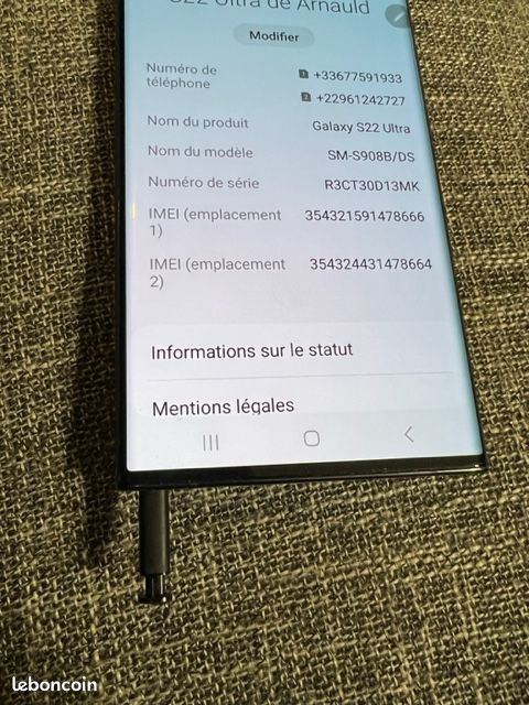 Samsung SS 22 Ultra 5G 256 (image 6)