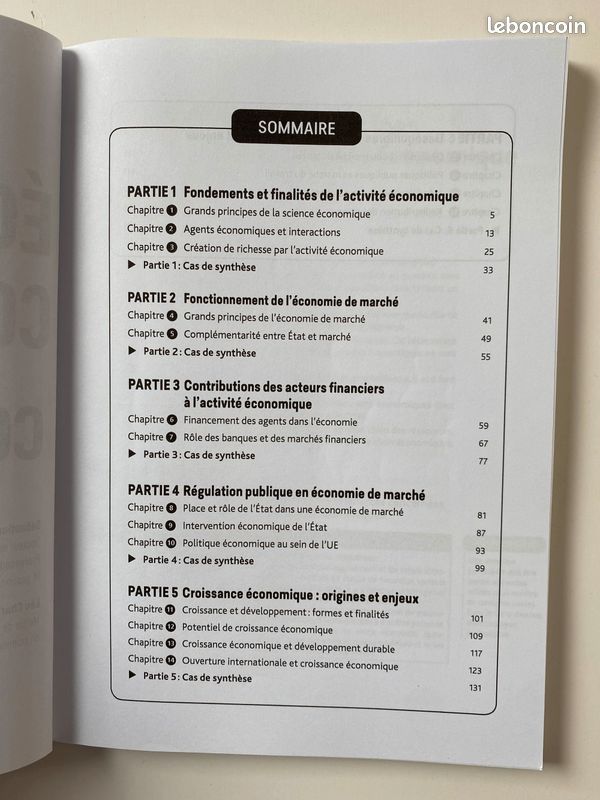 Corrigés DCG5 - Economie contemporaine (image 2)