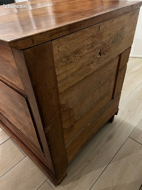 Meuble ancien de rangement en bois massif, confiturier (image 7)
