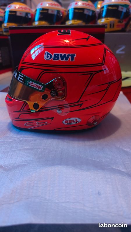 Mini Casque 1/2 Esteban Ocon - Alpine F1 2023 - Réf 4100232 - Neuf