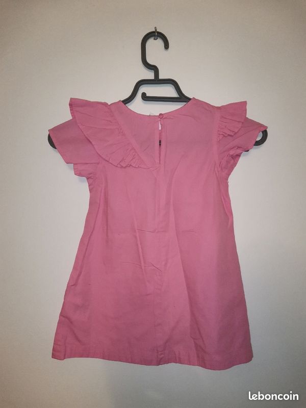 Robe rose enfant (image 2)