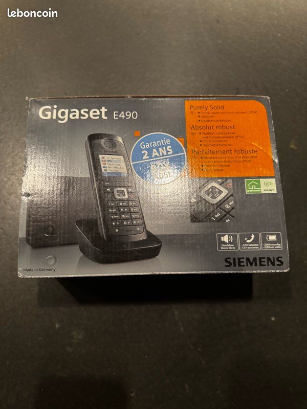 Gigaset E490 combiné (image 1)