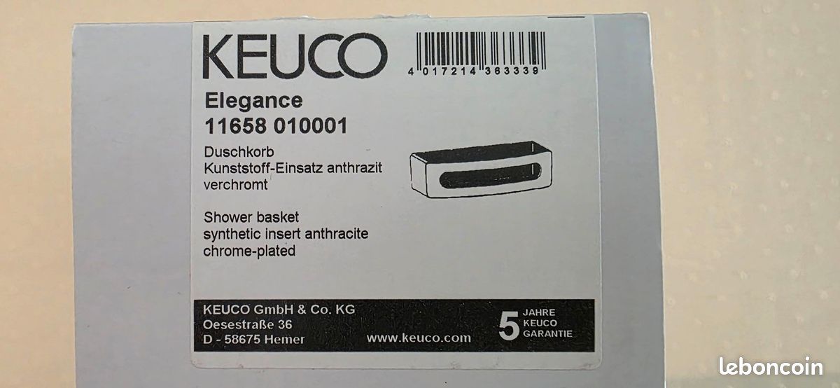 Tablette de douche KEUCO (image 4)