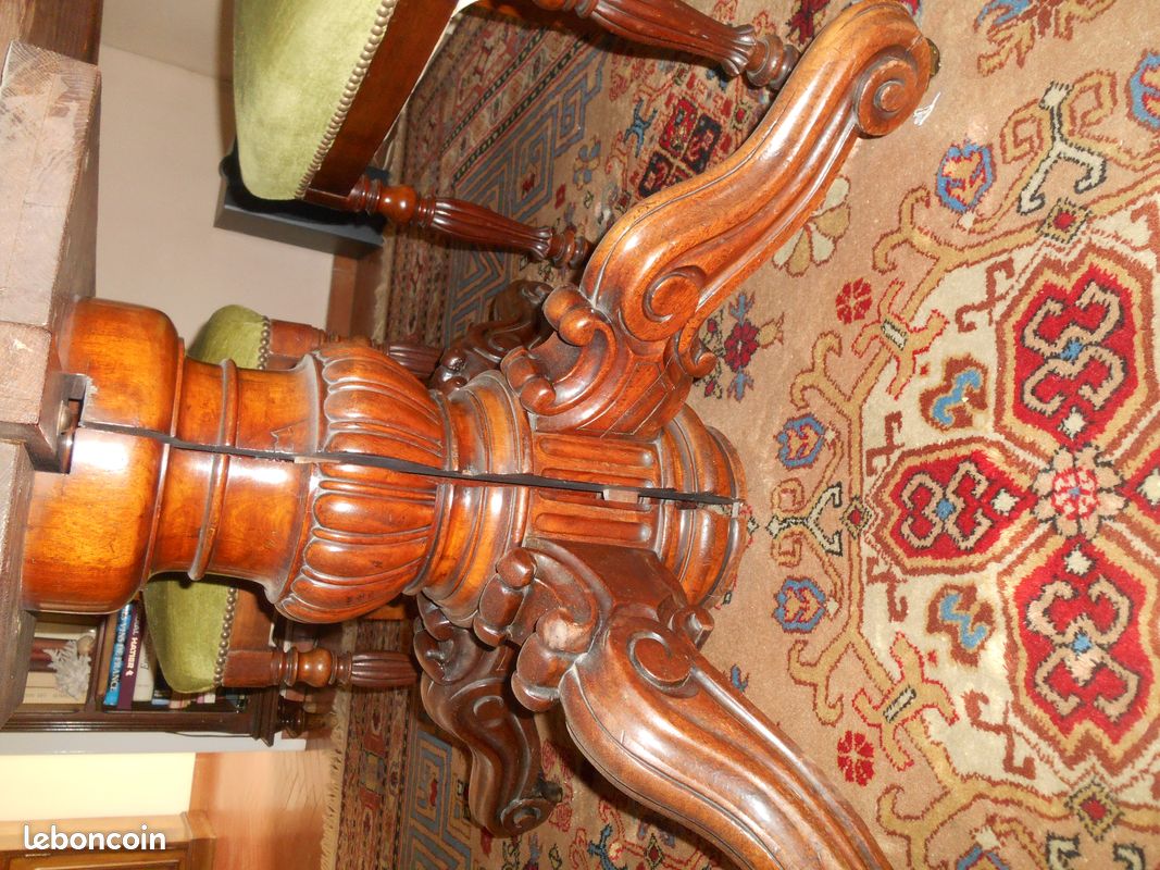 RARE Table plus six chaises (image 2)