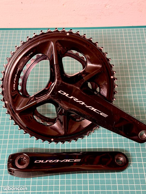 Pédalier Shimano Dura-Ace FC-R9200 12v - 172.5mm 52/36, Hollowtech II
