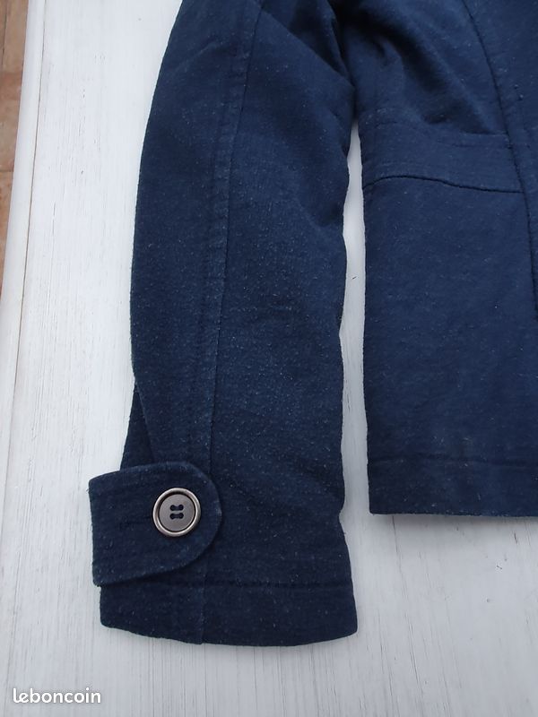 Veste Bleue H&M - Taille 38 / M - Occasion En Très Bon état