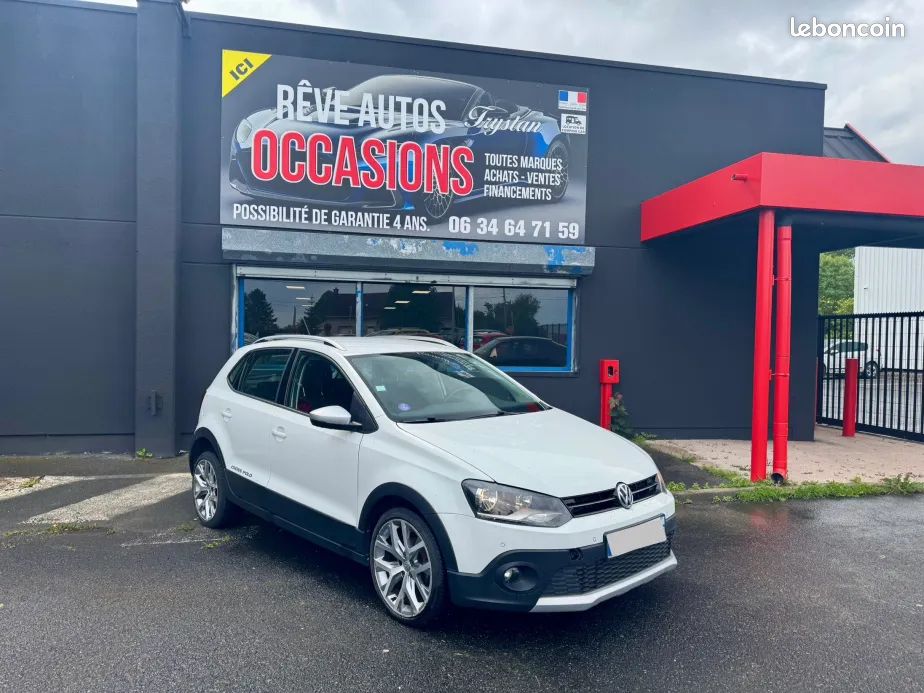 VW POLO CROSS 1.2L TSI 90CH ETHANOL 01/2017 82434KMS 11990e GARANTIE 6 MOIS TOTALE POSSIBILITĂ EXTENTION DE GARANTIE / REPRISE POSSIBLE (image 1)