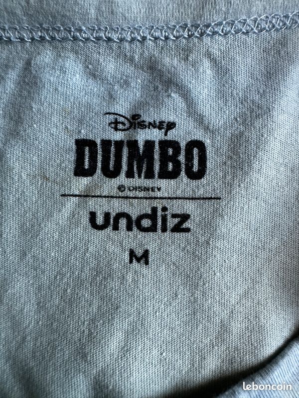 Chemise de nuit Disney Dumbo menthe Undiz Taille M (image 2)