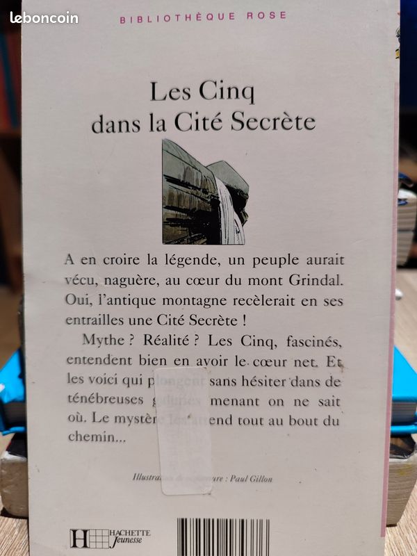 Livre les 5 dans la cité secrète (image 2)