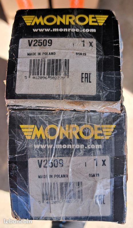 Amortisseurs renforcés Monroe pour Ducato Boxer Jumper (image 2)