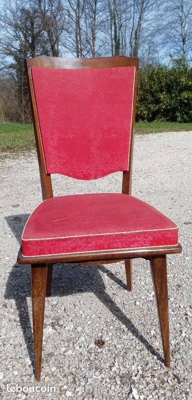 Lot de 8 chaises style Art déco (image 2)