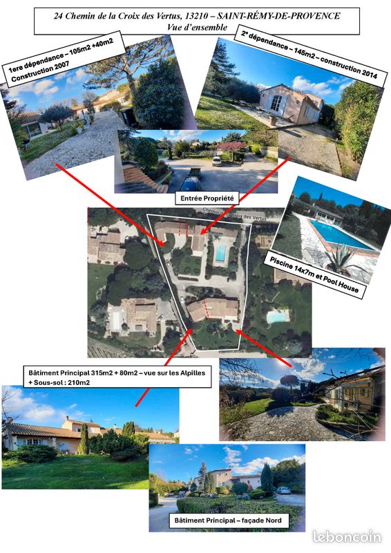 Maison 13 pièces 605 m² · à Saint-Rémy-de-Provence · 605 m² · 3 500 000 €