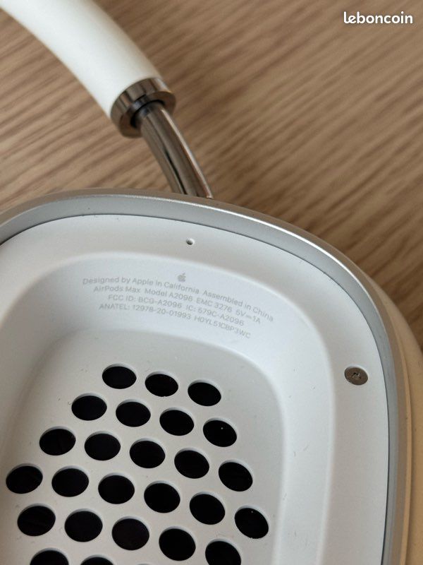 Apple AirPods Max Argent A2096 Excellent état Housse d’origine (image 4)