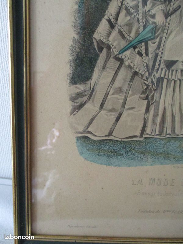 Cadre ancien la Mode Illustrée (image 7)
