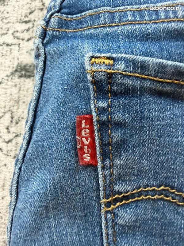 Jean Lévis Bleu Supper Skinny W28 L30 FR38 Femme #0032 (image 8)