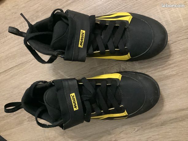 Chaussures VTT MAVIC DEEMAX PRO Pointure 43 1/3 - Noir/Jaune, Neuves