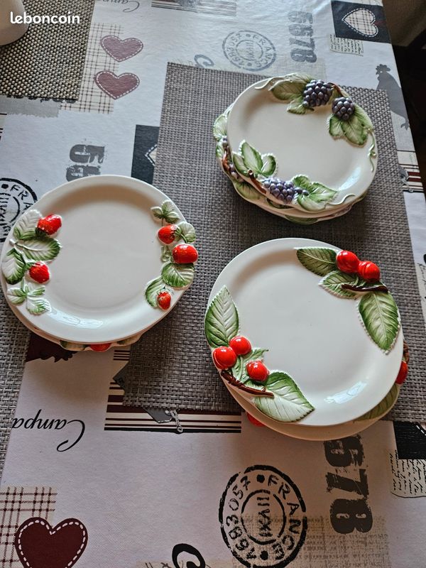 Assiettes à dessert (image 1)