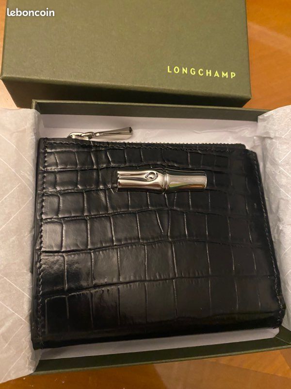 Portefeuille Longchamp noir (image 1)