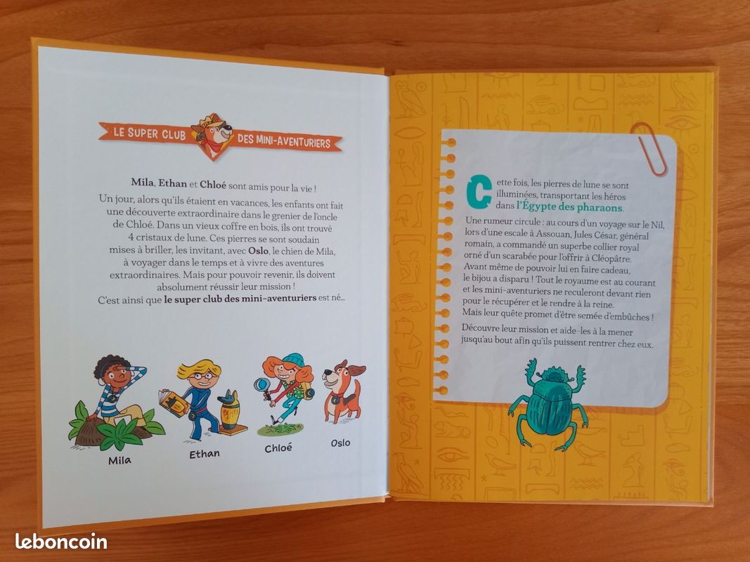 Livre : le collier de Cléopâtre (image 3)