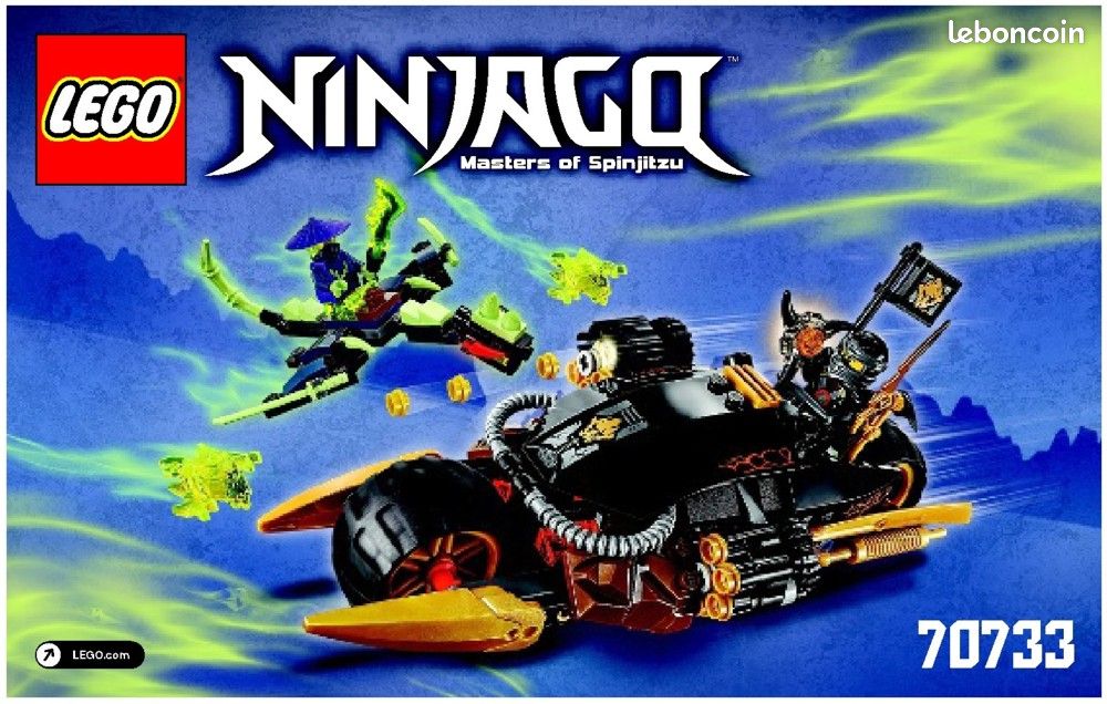 Lego Ninja go n°70733 (image 1)