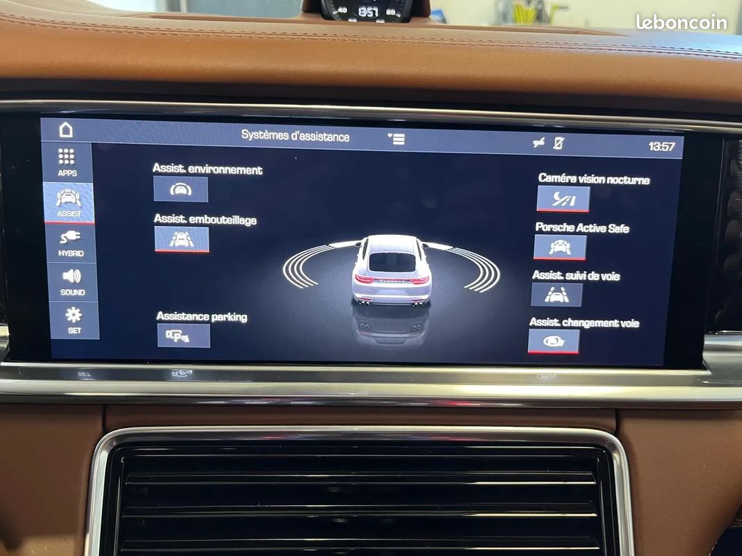 PORSCHE Panamera 462ch 4 E-Hybrid - 2019 - Toit ouvrant - Suivi complet (image 28)