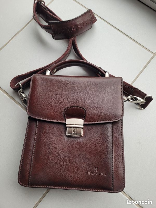 Maroquinerie Marque Hexagona Maroquinerie En Cuir -467627 Noir-noir