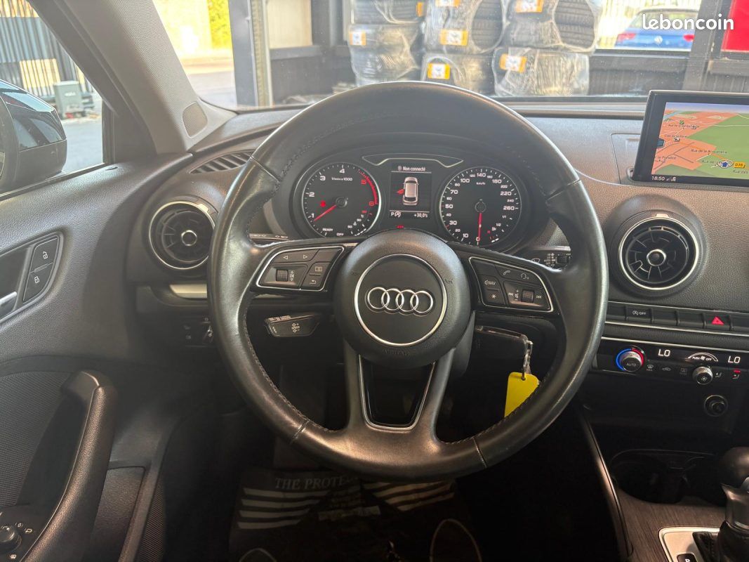 🔹 AUDI A3 SPORTBACK 1.6 TDI 116 CH DESIGN S TRONIC 7 - 🛞 Jantes Rotor 18 pouces - Garantie (image 13)