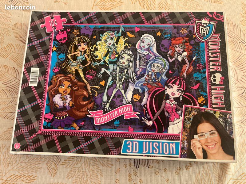 Puzzle Monster High 104 pièces (image 2)