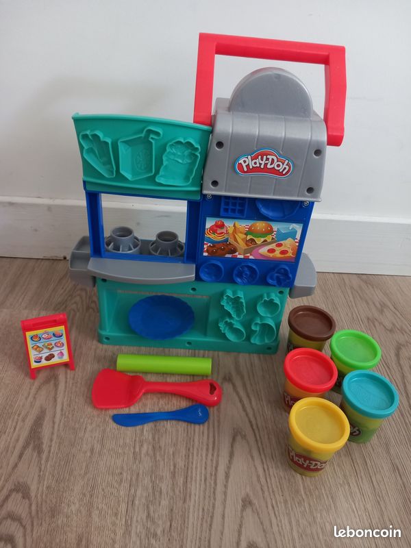 Coffret Play-Doh Le P'tit Resto Hasbro - Pâte à Modeler Pour Enfants, Neuf