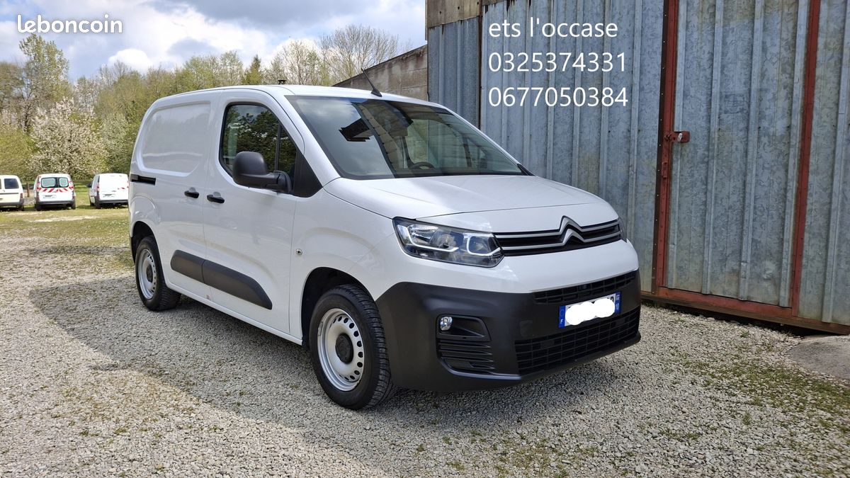 14000ht berlingo blue hdi ( 3 places , 1ère main , 14732 kms ) (image 1)