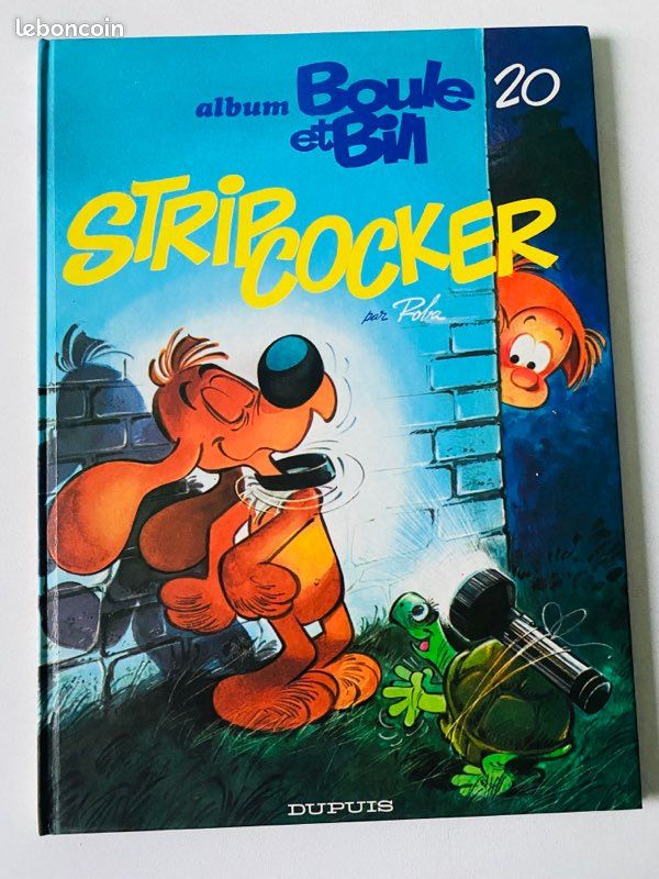 BD Boule et Bill 20 EO 1984 Strip Cocker par Roba (image 1)