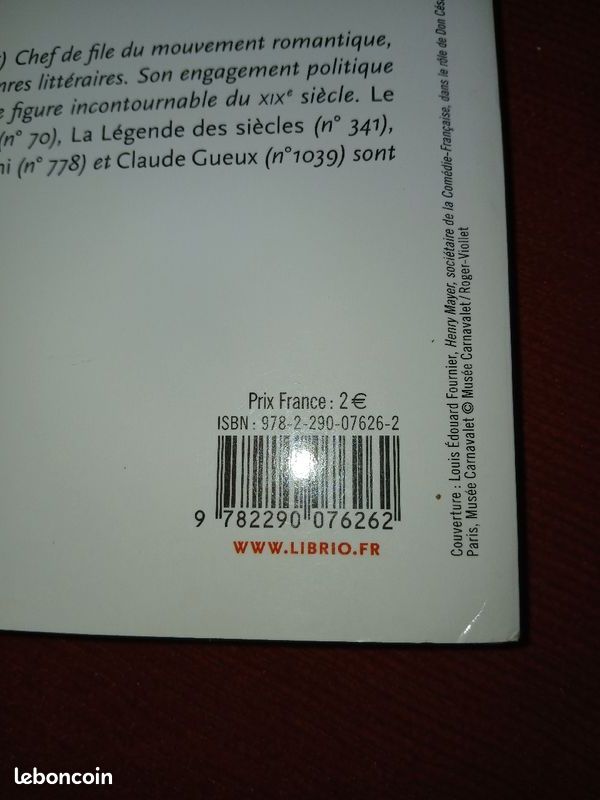 Livre ruy blas de Victor Hugo (image 3)