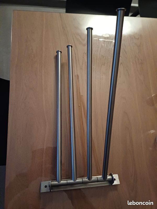 Porte serviette acier inox (image 2)