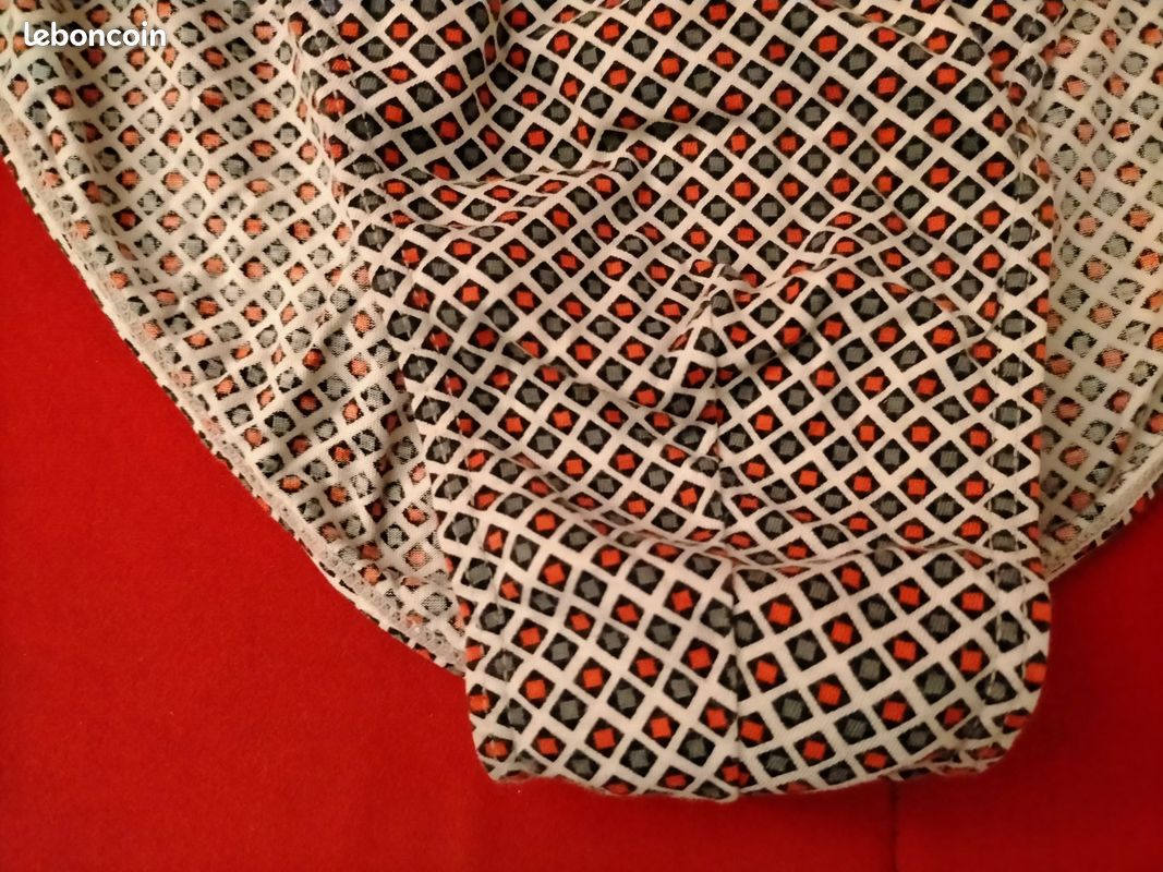 Parfait état - Eminence - Slip rouge, blanc et vert - Taille L - 100 % coton - (image 4)
