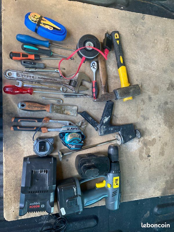 Valise de rangement outils+outils Bricolage