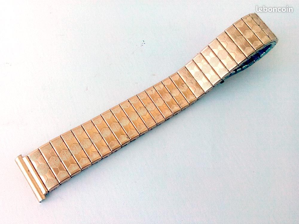 Bracelet montre plaqué or ZRC (image 2)