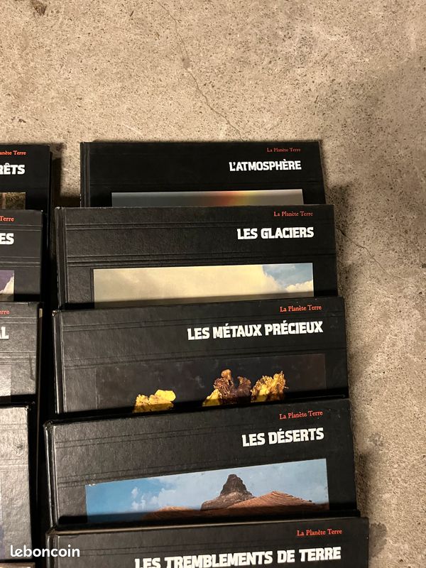 Lot de livres La Planète Terre, Éditions Time-Life, avec Atlas géopolitique (image 6)