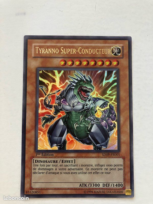 yugioh super conductor tyranno deck Yu-Gi-Oh! Super Conductor Tyranno SD09-EN001 – AllRoleplaying.com